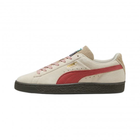 Puma Suede Fuzzy 'Alpine Snow/Gum' | Brown | Men's Size 7 - 403227-02