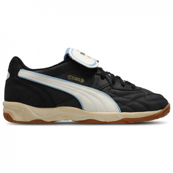 Puma King Indoor D10 Men Shoes - Black - Size: 6.5 - Leather - Foot Locker - 403628-01