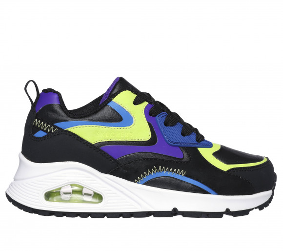 Skechers Boy's Uno Gen1 - Colour Surge Sneaker in Black - 403647L