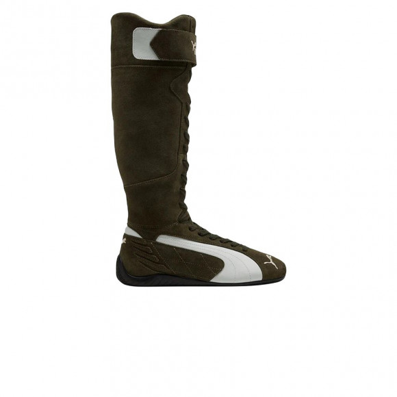Puma Wmns Speedcat Boot 'Dark Olive Frosted Ivory' | Brown | Women's Size 6 - 403770-04