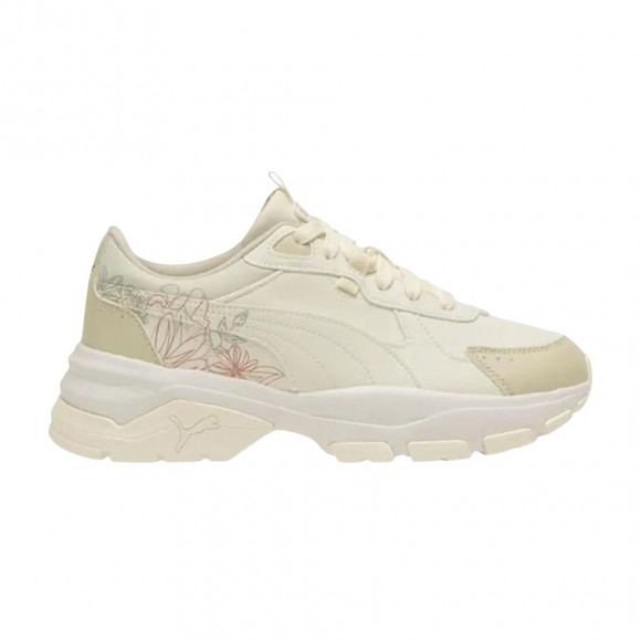 Puma Wmns Cassia Via Graphic 'Warm White Alpine Snow' | Tan | Women's Size 7.5 - 403867-02
