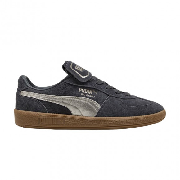 Puma Palermo Premium Metallic 'Dusky Gray Gum' | Grey | Men's Size 9.5 - 404021-02