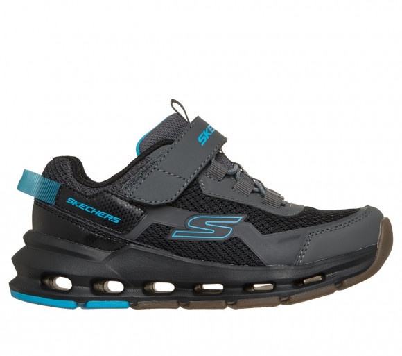Skechers Jungen Glide-Step Plus - Flux-Blast Shoes in Grau/Schwarz - 404162L