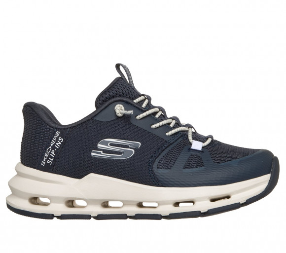 Skechers Boy's Slip-ins: Glide-Step Plus - Ultra-Shift Sneaker in Navy Blue - 404219L