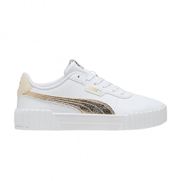 Puma Wmns Carina 3.0 Metallic 'Metallic Whisper' | White | Women's Size 8.5 - 404511-02