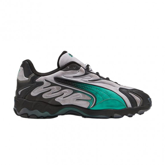 Puma Inhale Distressed 'Vibrant Silver Vibrant Green' | Grey | Men's Size 10 - 404532-01