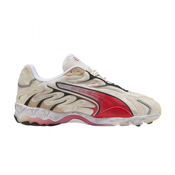 Puma Inhale Distressed 'Alpine Snow Red' | Cream | Men's Size 9 - 404532-02