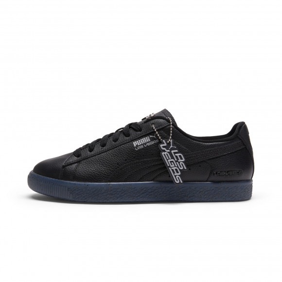 PUMA Clyde Club Flagship Unisex Shoes in Black/Silver - 404670_01