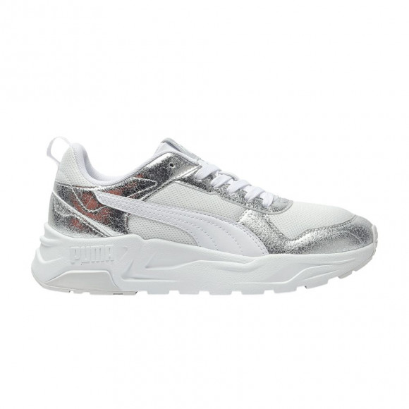 Puma Wmns Trinity 2 LT Metallic 'White Metallic Silver' | Women's Size 8 - 404746-01
