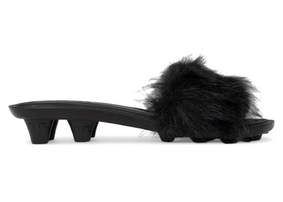 Puma Cat Cleat Sandals Fenty Chic Fur Black (Women's) - 404768-02