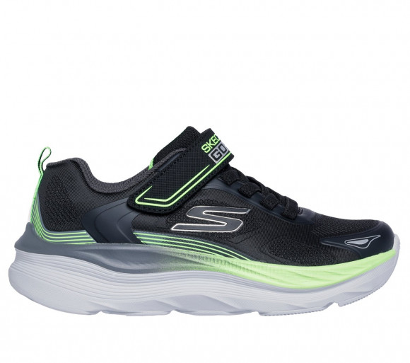 Skechers Dzieci Max Run w Czarny/Limonkowy, Rozmiar 32, Nadają się do prania w pralce Sneakersy - 405145L