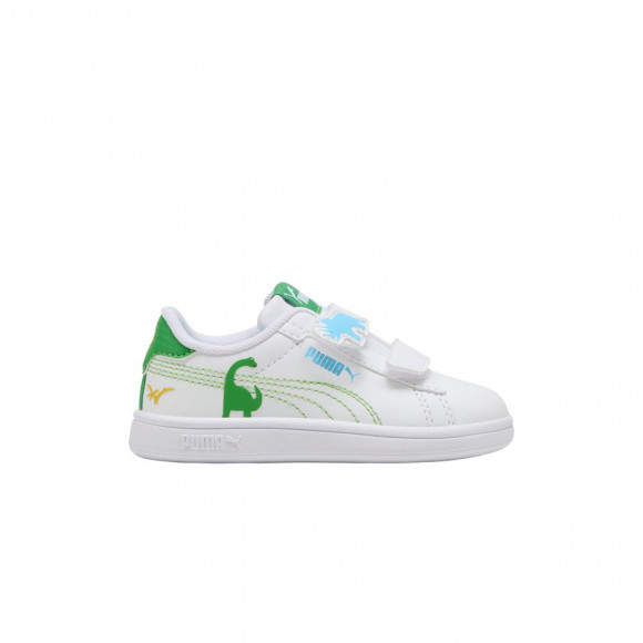 Puma Smash 3.0 Dino TD 'White Green Fruit' | Infant Size 4 - 405637-01