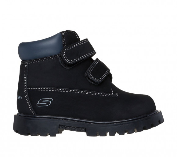 Skechers Power Reach - Lil' Lumberer Boots in Black - 405657N