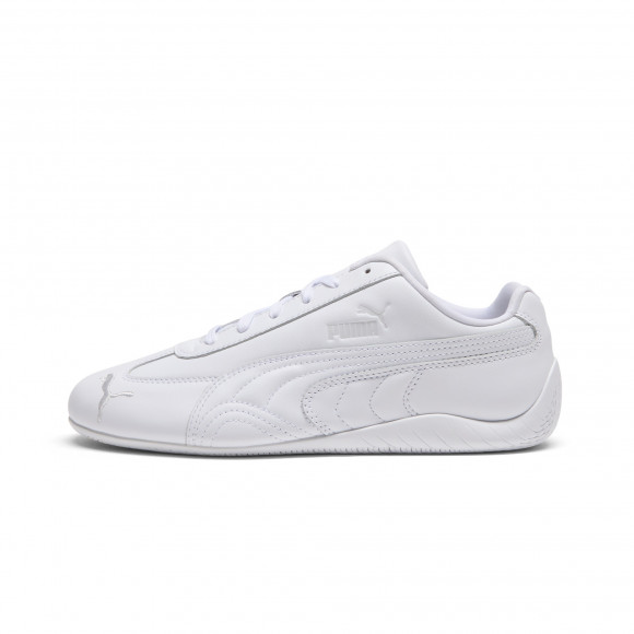 PUMA Speedcat Full Leather Women Shoes in White/Feather Grey - 405910_02