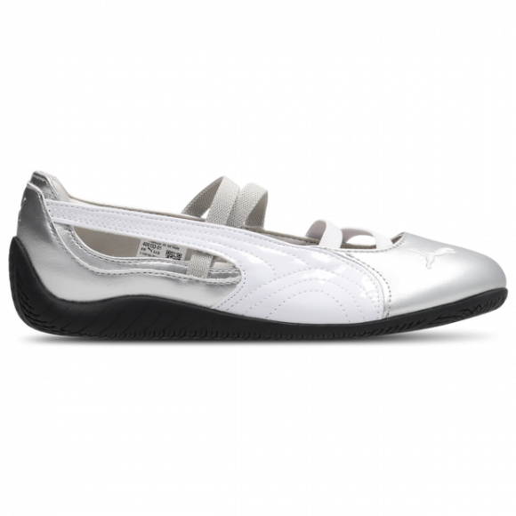 Puma Speedcat Kid's Sneakers - Silver - Size 3.5 - Mesh/Synthetic - 40613301