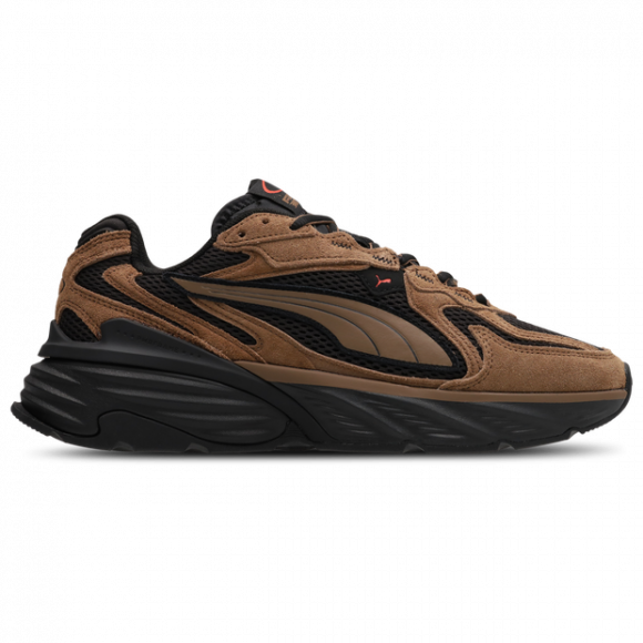 Puma Fade Men's Sneakers - Brown - Size 6.5 - Mesh/Synthetic - 40620203