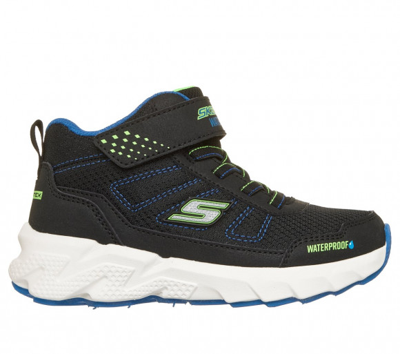 Skechers Boy's Waterproof: Elite Sport Tread - Aquavek HI Sneaker in Black - 406336L