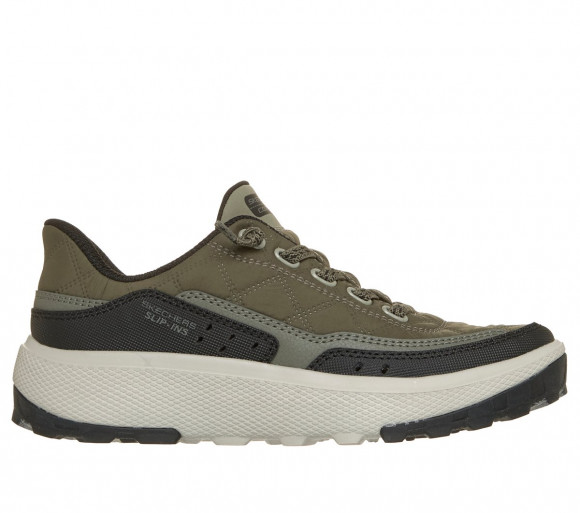 Skechers Boy's Slip-ins: Urban Explore - Cosy Fit Sneaker in Olive - 406347L