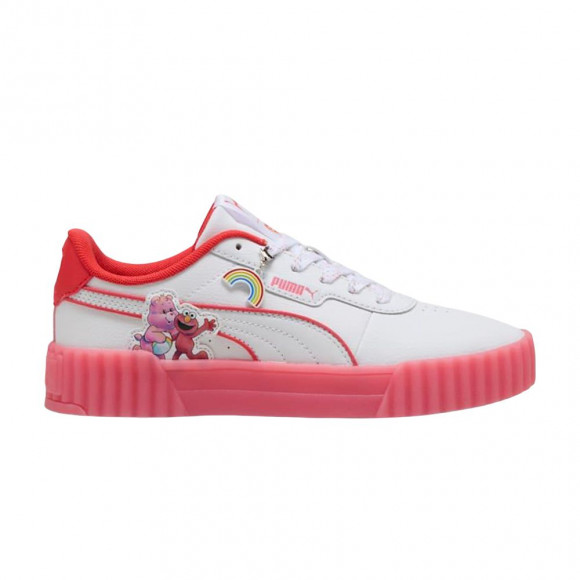 Care Bears x Sesame Street x Puma Wmns Carina 3.0 'White Red' | Women's Size 7 - 406908-01