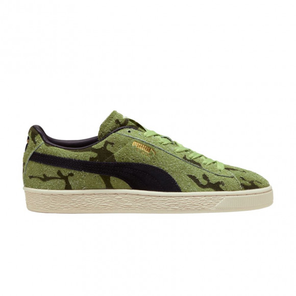 Puma Suede Flock 'Wild Fern' | Green | Men's Size 11 - 406919-03