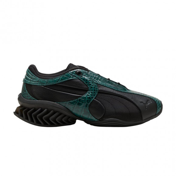 Puma Cell Geo 1 Reptilian 'Dark Green Black' | Men's Size 7 - 407007-02