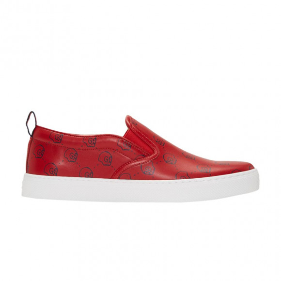 Gucci Slip-On Ghost Skull 'Red' | Men's Size 11 - 407364-DW410-8990