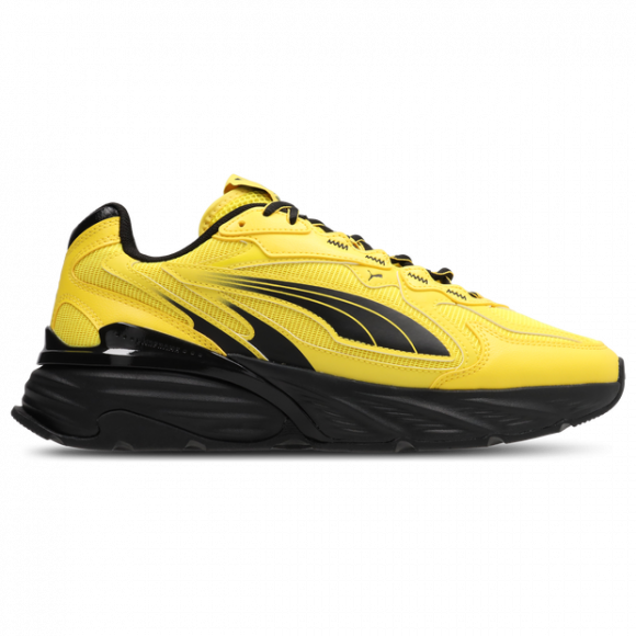 Puma Fade Men's Sneakers - Yellow - Size 6.5 - Mesh/Synthetic - 40810501