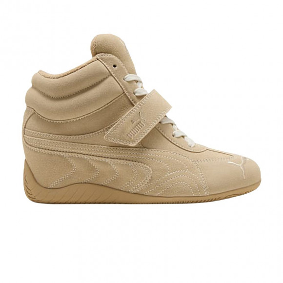 Puma Wmns Speedcat Wedge Tonal 'Sand Dune Alpine Snow' | Brown | Women's Size 8.5 - 408118-01