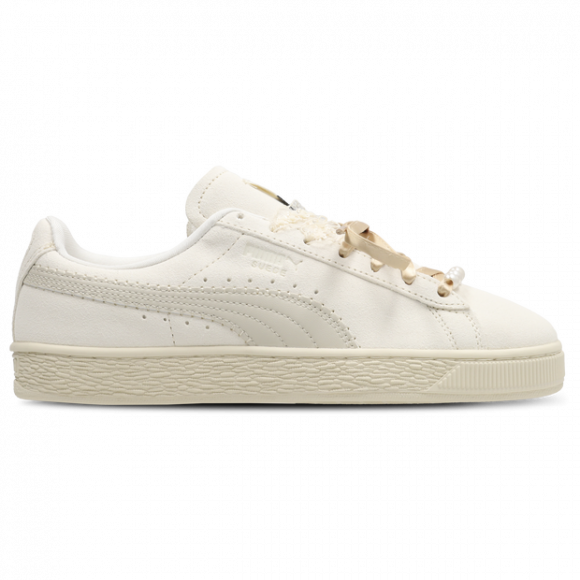 Puma Suede Women's Sneakers - White - Size 3.5 - Suede - 40833001