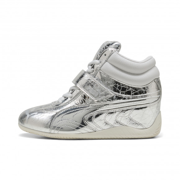 PUMA Speedcat Wedge Luster Women's Sneakers in Metallic - 408366_01