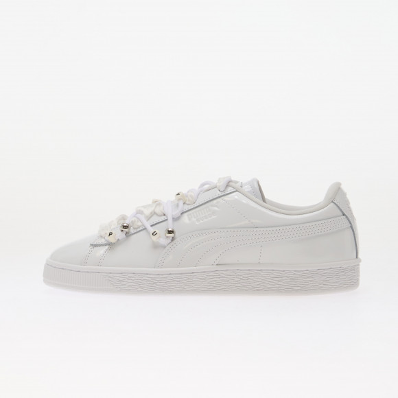 Sneakers Puma Suede Bloom Patent Wns Puma White/ Feather Gray - 40900101