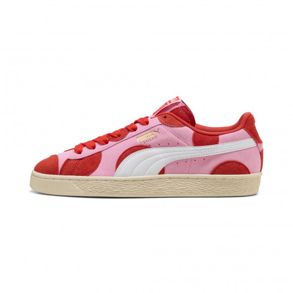 PUMA Suede Printed Sneakers in Pink - 409147_01