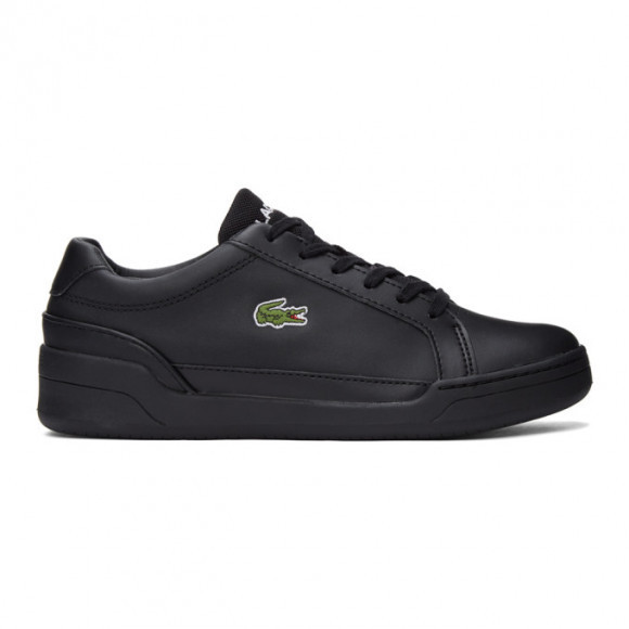 Lacoste Black Textured Challenge Sneakers - 40SMA0080