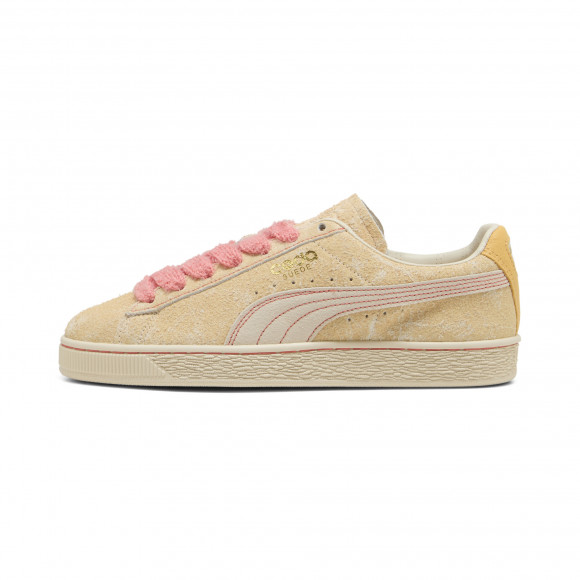 PUMA Suede CODA "Echo Points" Flaxen Sneakers in Yellow - 410071_01