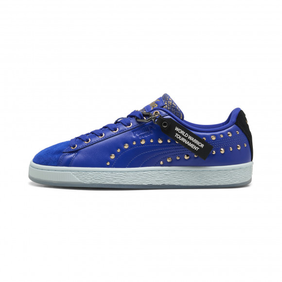 PUMA x STREET FIGHTER Suede Chun-Li Sneakers in Blue - 410648_01