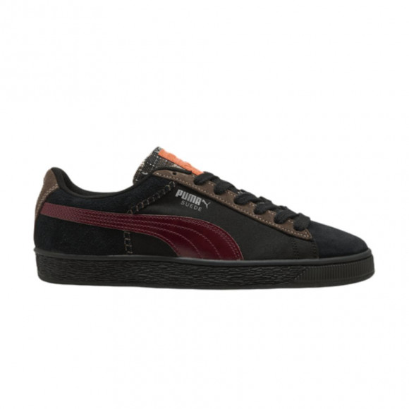 Puma Suede Built & Earned Ii 'Black Team Regal Red' | Men's Size 9 - 410723-02