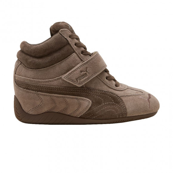 Puma Speedcat Wedge Big Kid 'Totally Taupe Chocolate' | Tan | Kid's Size 5.5 - 410798-01