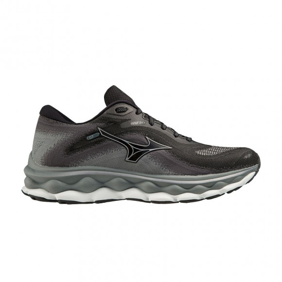 Mizuno Wmns Wave Sky 7 Wide 'Black Silverstar' | Women's Size 8.5 - 411414-907C