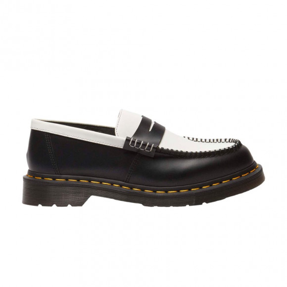 Dr. Martens Penton Leather Loafer 'Black White' | Men's Size 5 - 41185001