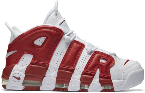 Nike Air More Uptempo Red - - 100 - girls nike shox pink hearts sale