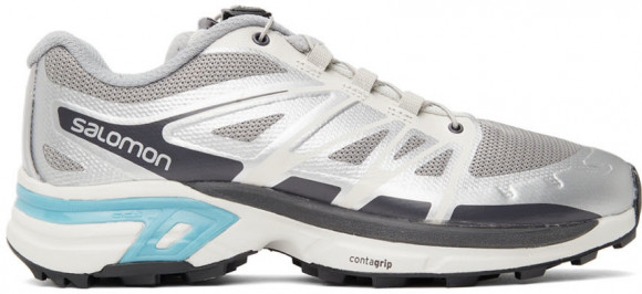 Salomon White & Grey Xt-Wings 2 Advanced Sneakers - 415776