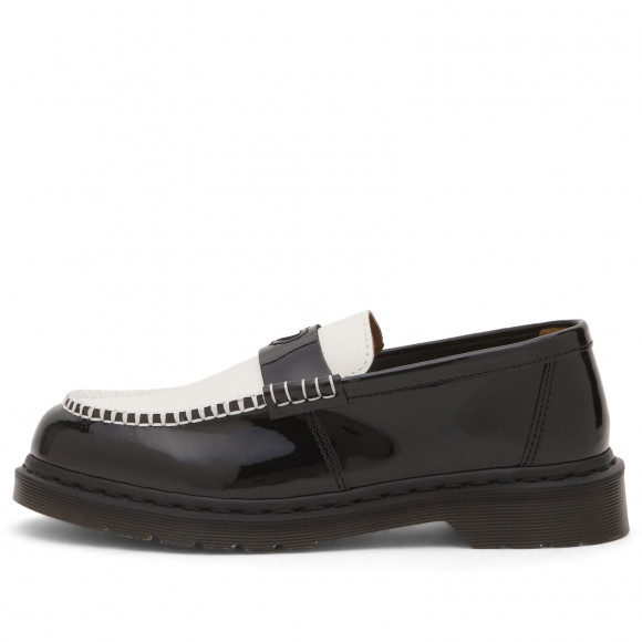 Dr. Martens Women's Penton Heart Loafer Black/White - 41676001