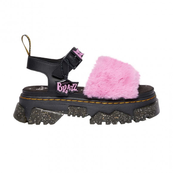 Dr. Martens Bratz x Wmns Mattison Strap Sandal 'Black Pink Fur' | Women's Size 5 - 41788650