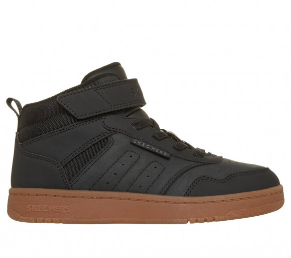 Skechers Boy's Quick Street - City HI Sneaker in Black - 418027L