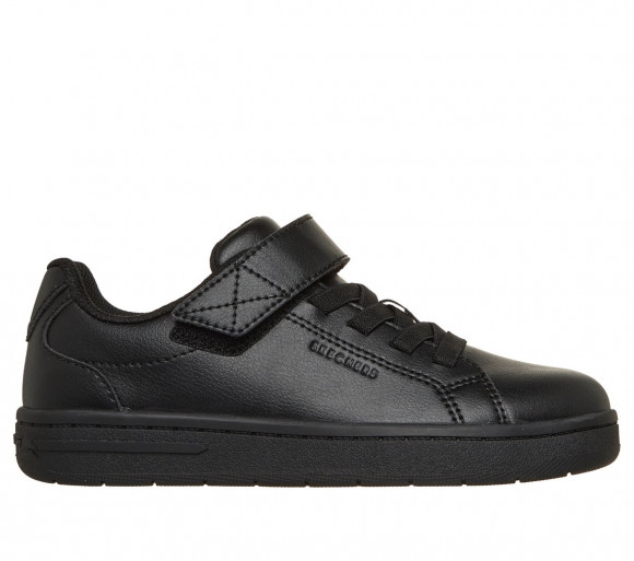 Skechers Boy's Smooth Street - Upbrook Sneaker in Black - 418053L