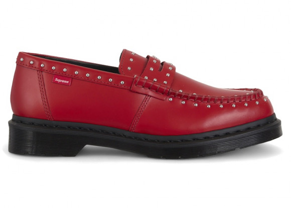 Dr. Martens Studded Penton Loafer Supreme Red - 41873600