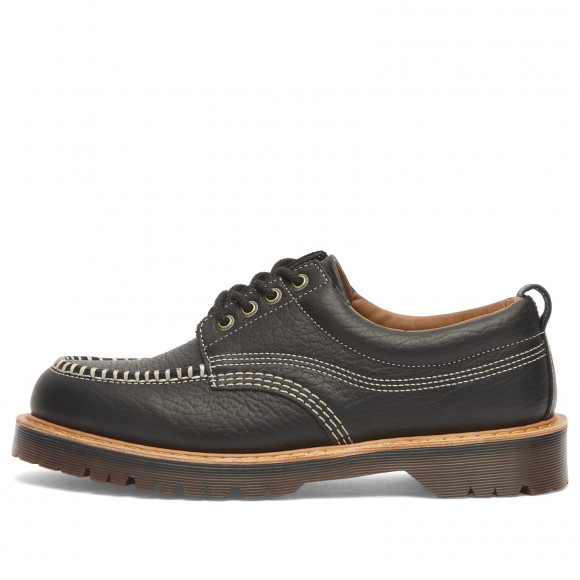 Dr. Martens Men's Lowell Shoe in Black Wild Grain - 42445001-BLK