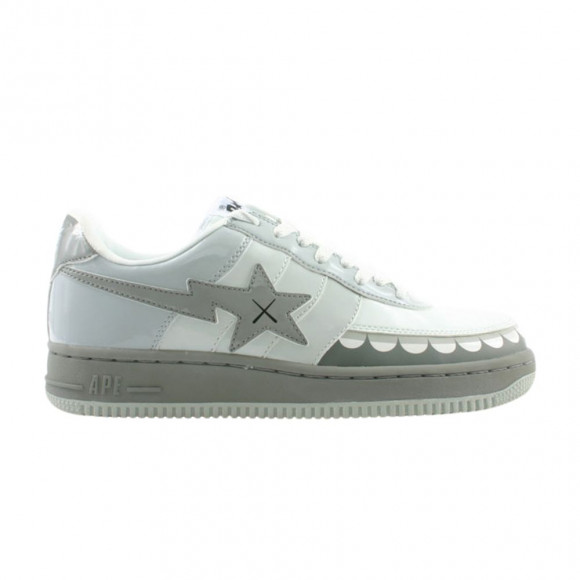 Kaws x Bapesta FS-029 Low 'Chompers - Grey' | Men's Size 9.5 - 426
