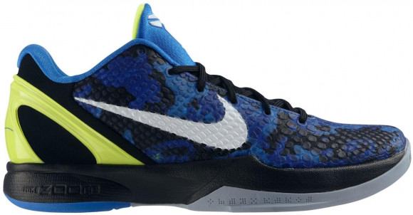 Nike Zoom Kobe 6 'Blue Camo' Photo Blue/White-Black-Volt 429659-401 - 429659-401