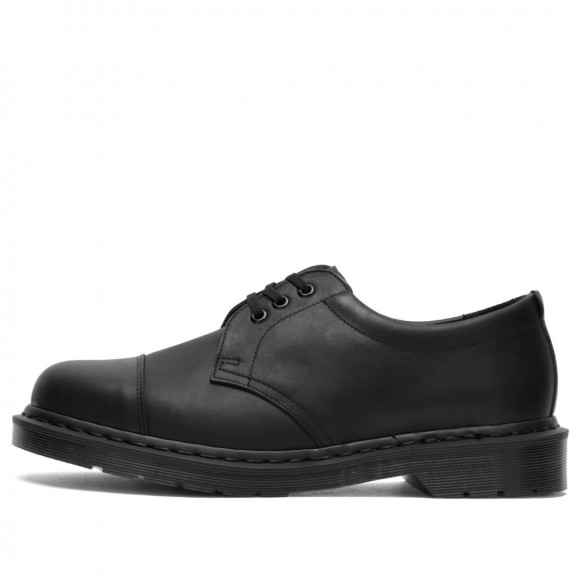 Dr. Martens Men's x MHL 1461 Shoe in Black Grained Oiled - 43028001-1461-MHL.